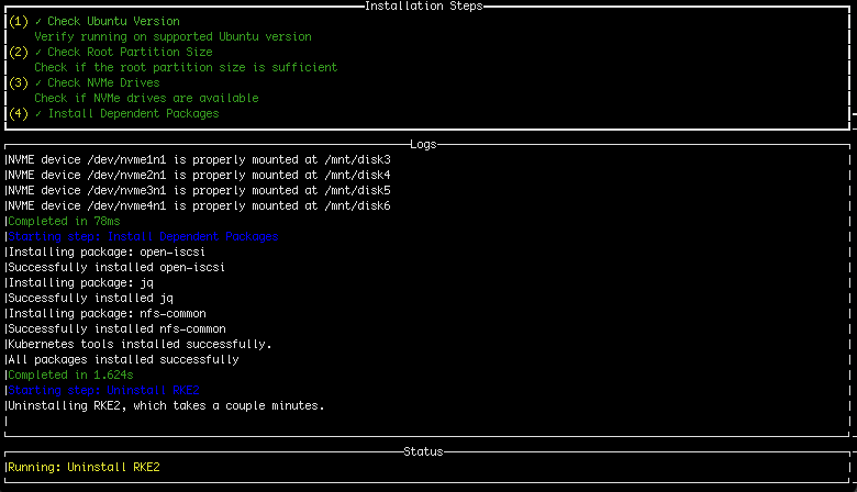Cluster Bloom Interface