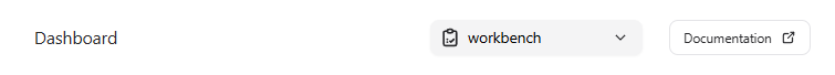 Project selector