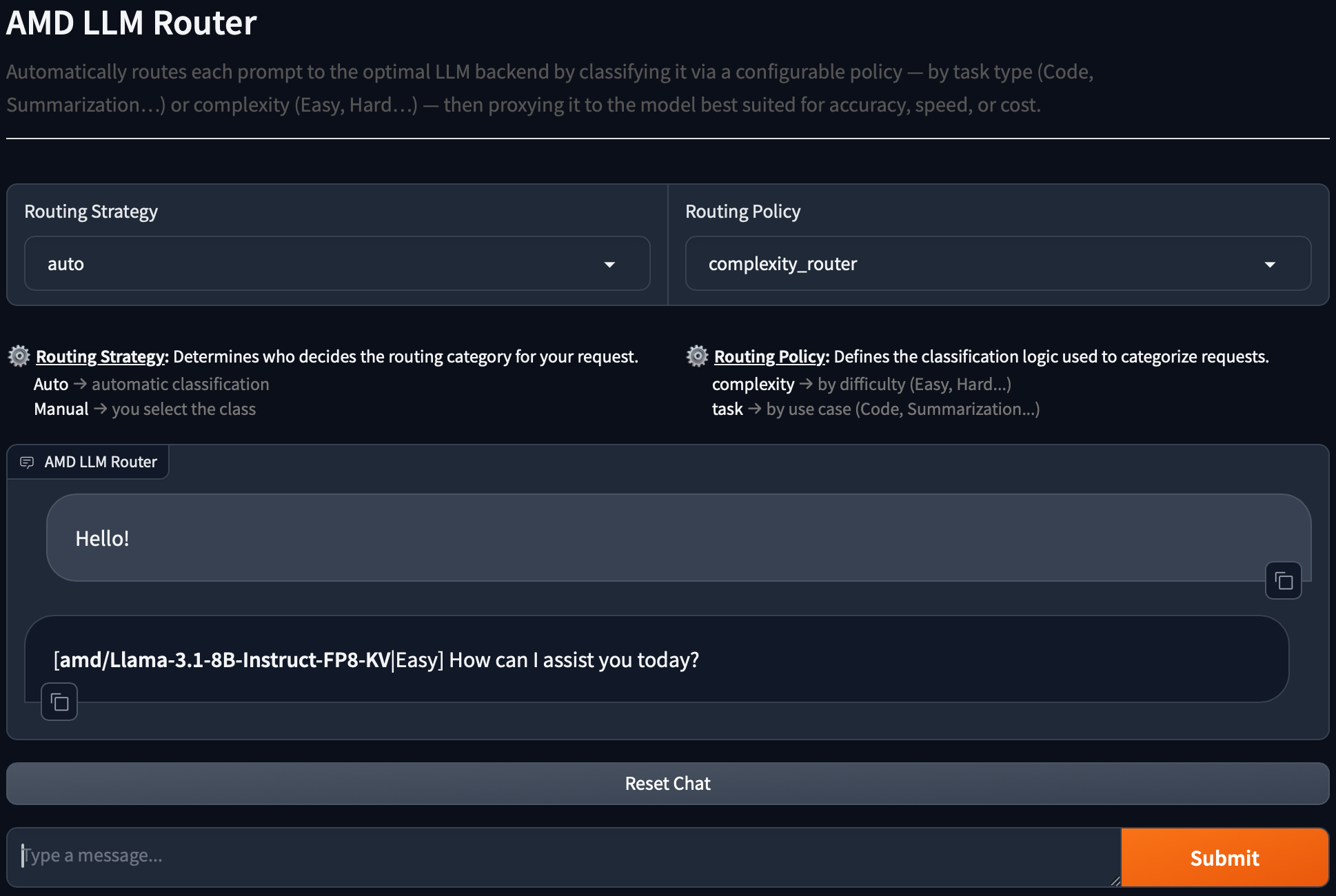 LLM Router UI